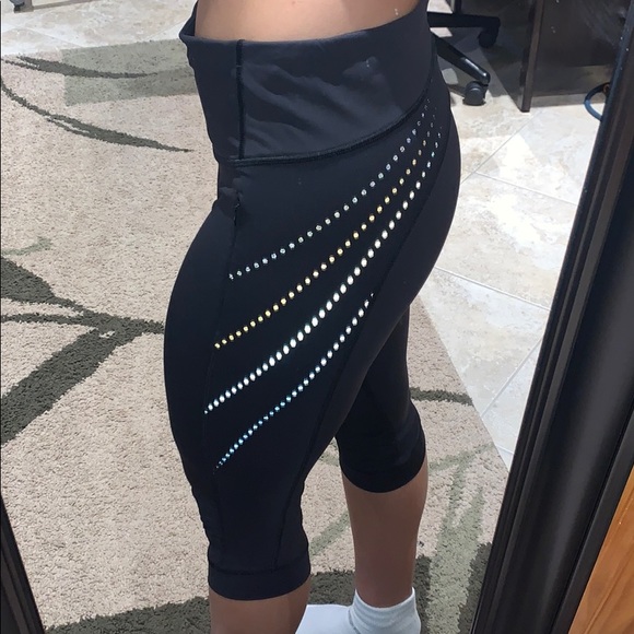 lululemon athletica Pants - Lululemon Reflective Crops